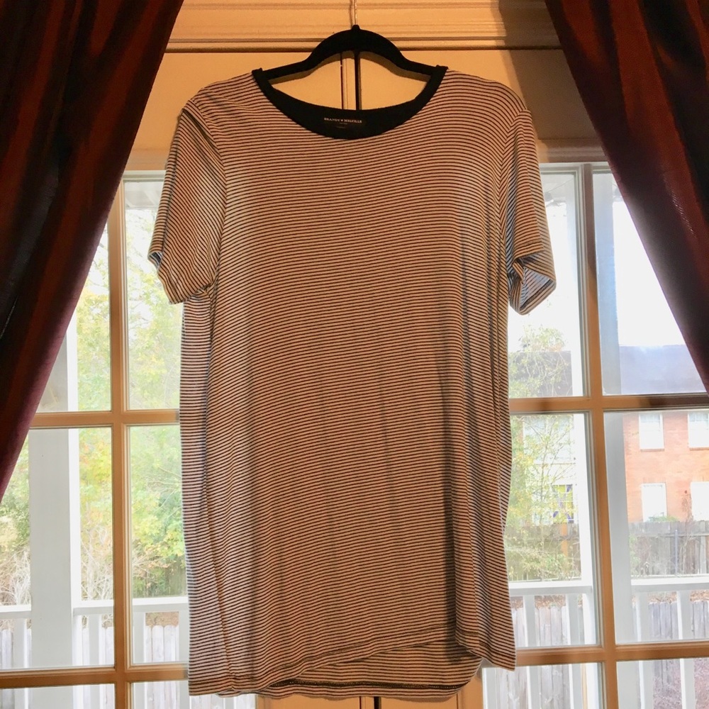 Super Soft and Comfy Striped T Shirt Dress